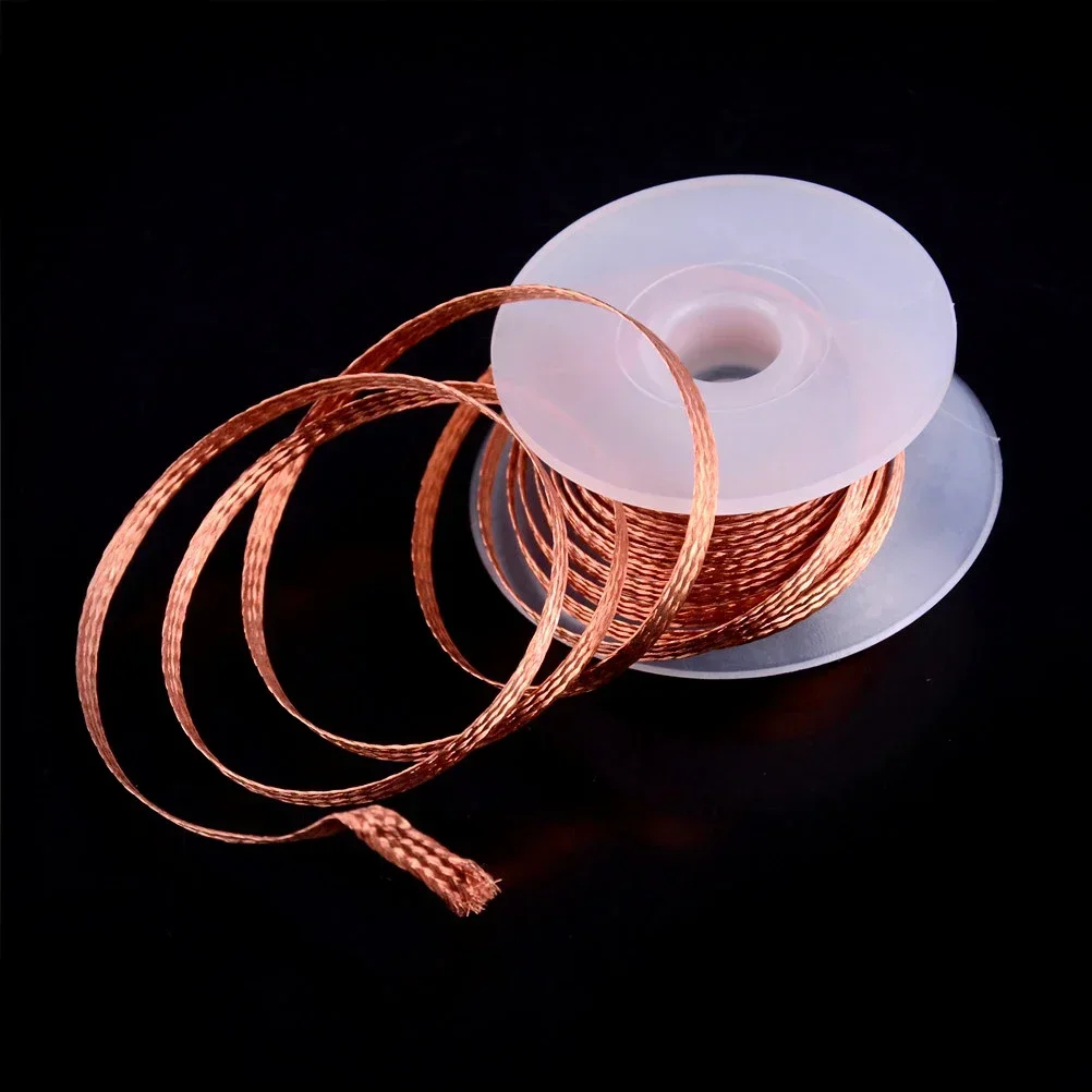 Solder Wick Braid - 1,0–4,0 mm Länge, Schweißdrähte, Entlötgeflecht, Klebeband,