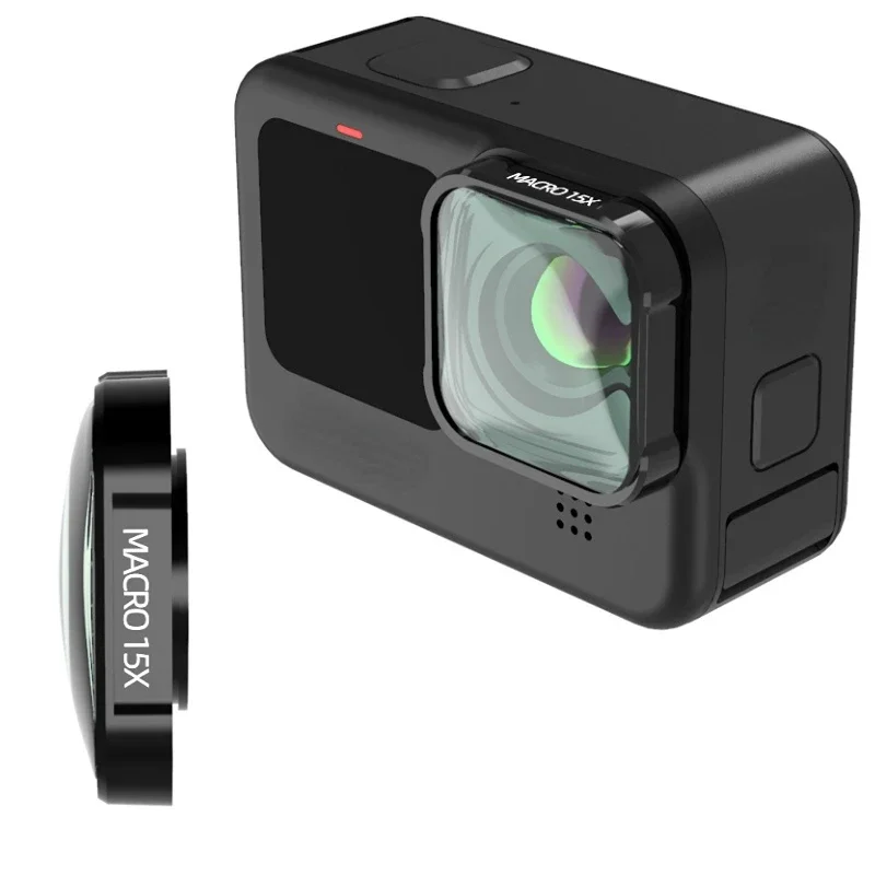 Gopro Action Camera Hero 11 Black - Macro 15X HD-Objektivfilter für Gopro Hero