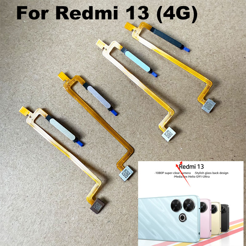Fingerprint Cable Flex - Ersatz für Xiaomi Redmi 13, Fingerabdrucksensor,