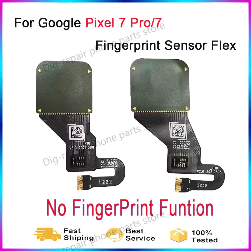 Fingerprint Cable Flex - Ersatzteil-Reparaturteile für Google Pixel 7 Pro