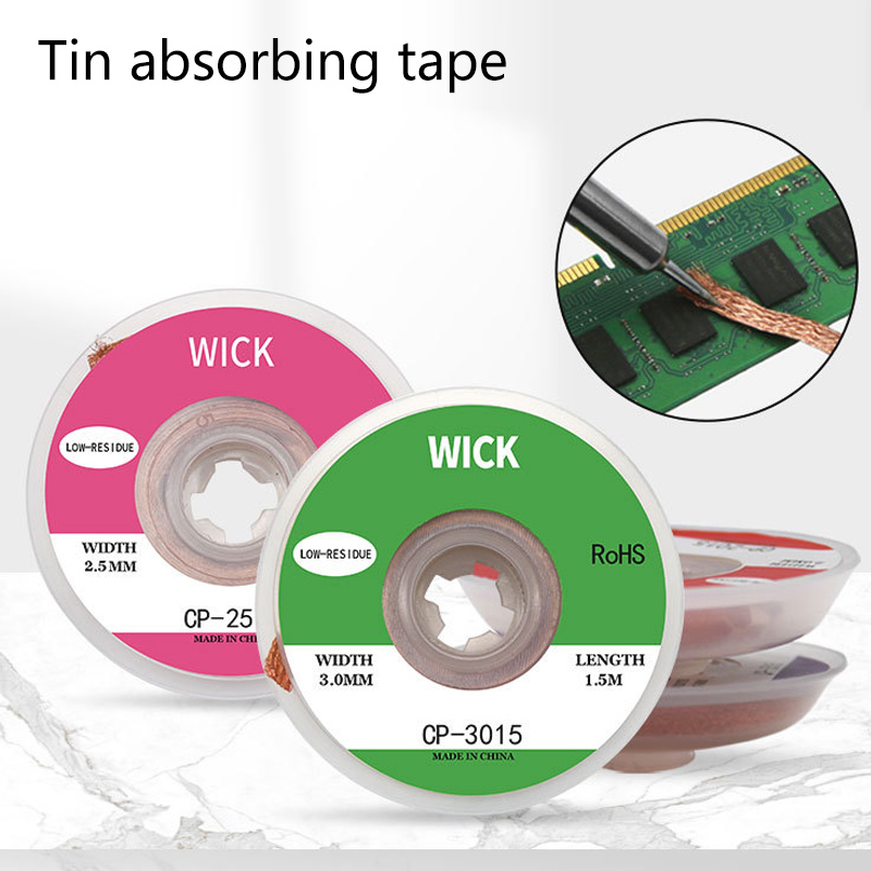 Solder Wick Braid - 1,5 M Entlöten Mesh Braid Solder