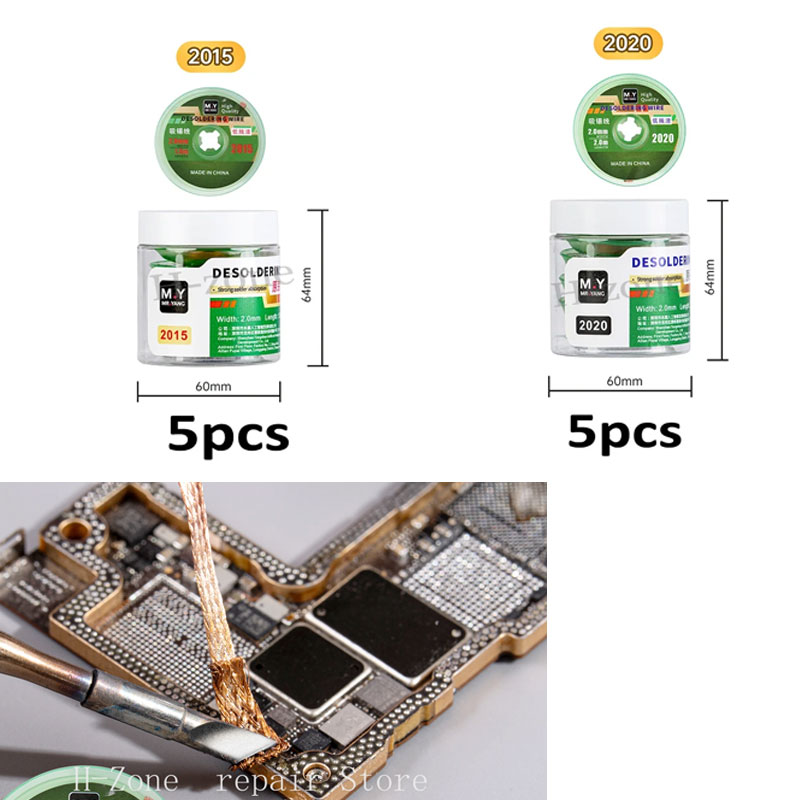 YCS M.Y 5 Stück Entlötdocht, L – Solder Wick Braid Bewertung und Preis