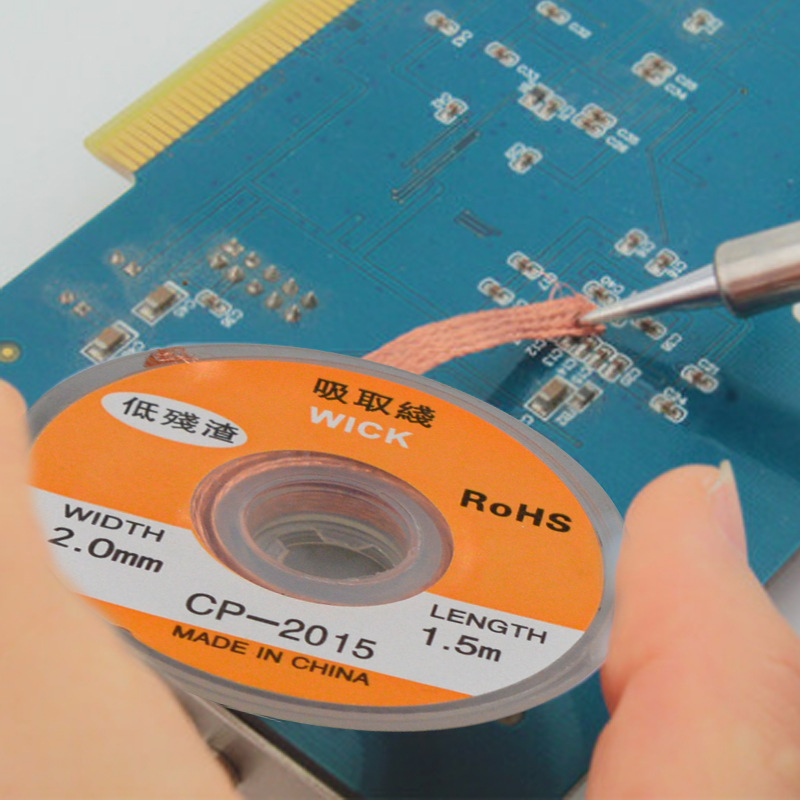 Entlöten Geflecht Mesh Schweiß – Solder Wick Braid Bewertung und Preis