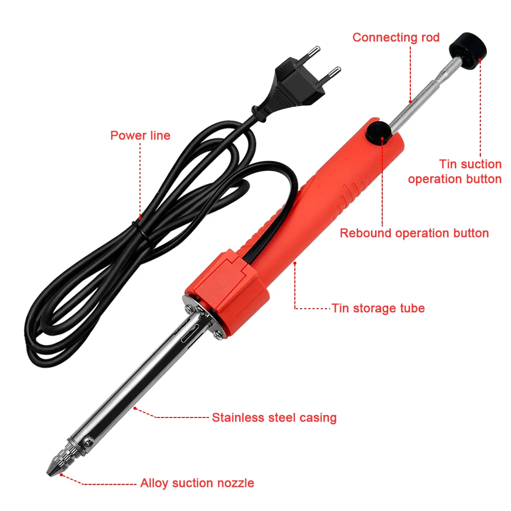 30W Elektrothermische Entlötpu – Solder Wick Braid Bewertung und Preis