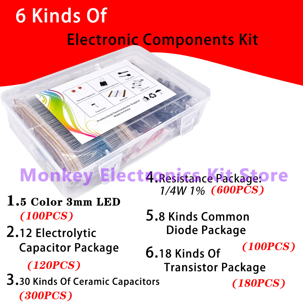 6-Arten-Komponenten-Kit, Wider – Electronics Repair Center Bewertung und Preis