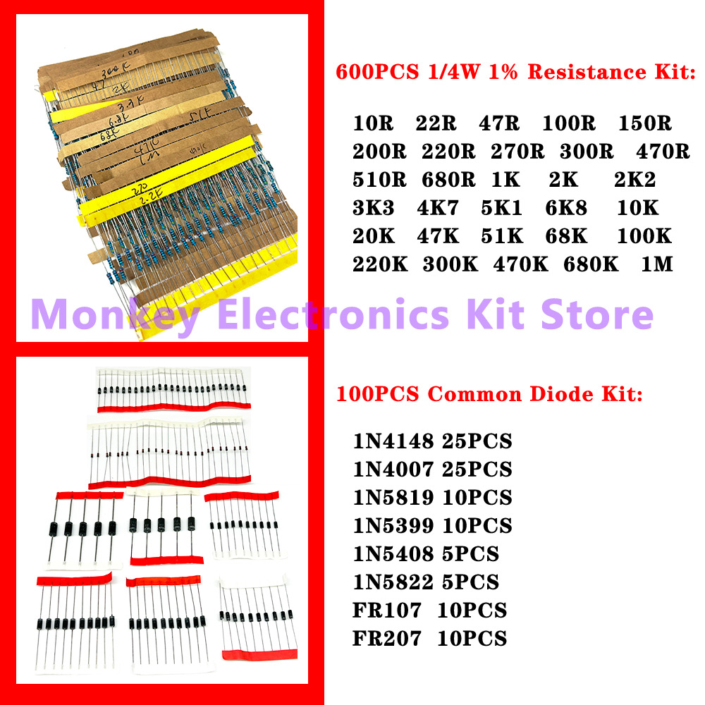 6-Arten-Komponenten-Kit, Wider – Electronics Repair Center Bewertung und Preis