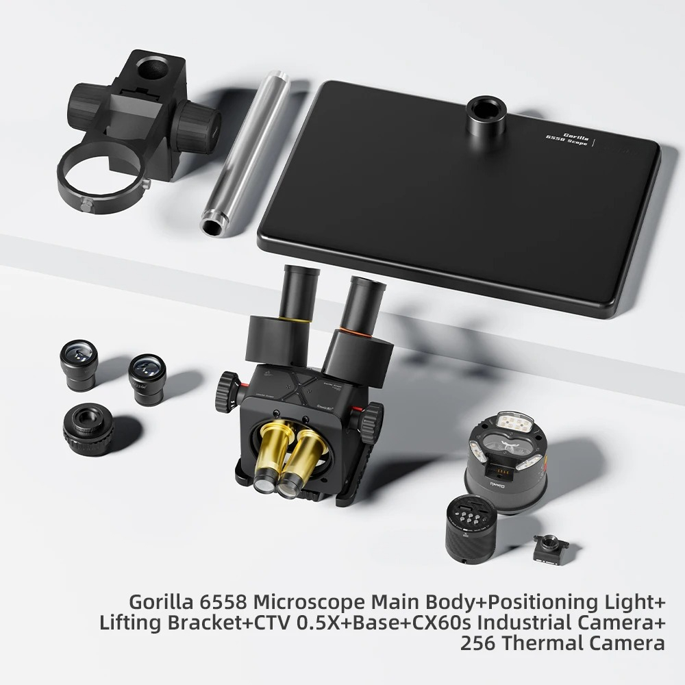 Qianli 6558 Gorilla Trinokular – Electronics Repair Microscope Bewertung und Preis
