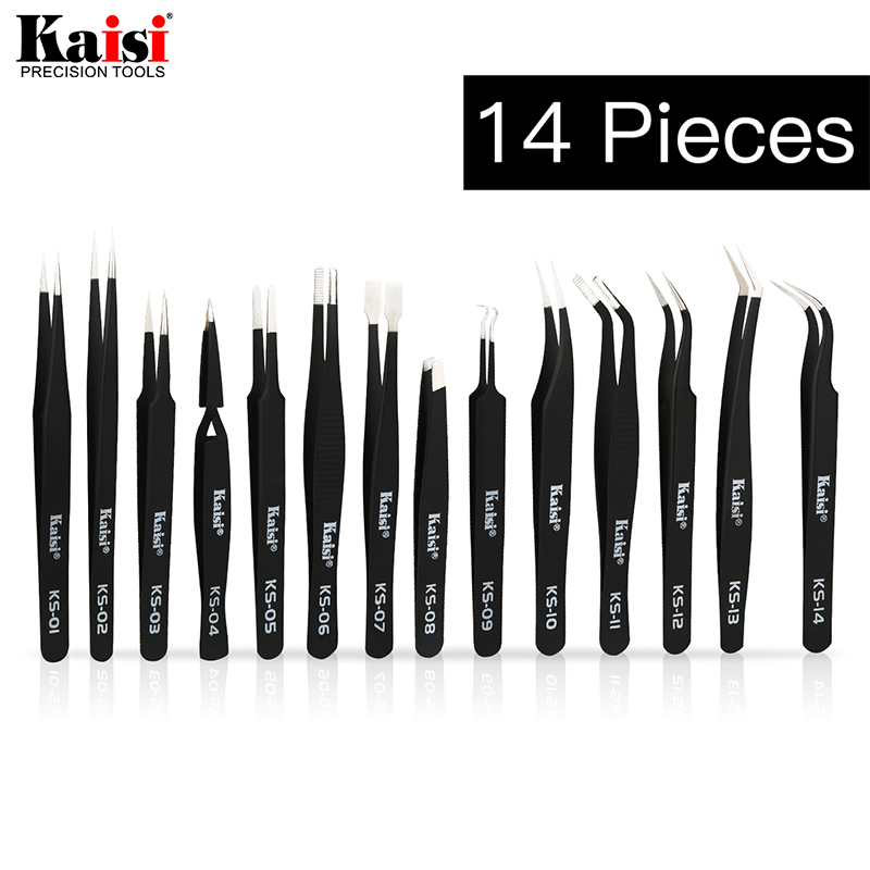 14-teiliges ESD-Pinzetten-Set  – Electronics Repair Center Bewertung und Preis