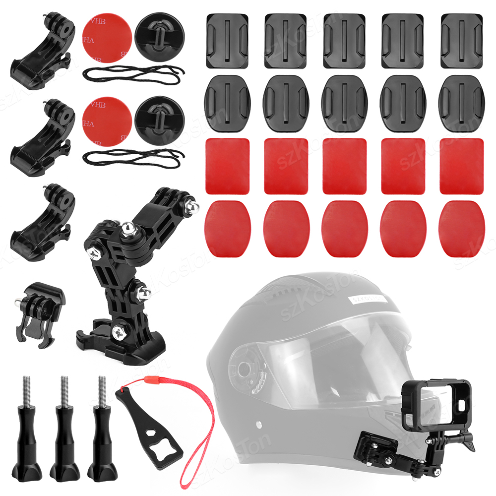 Motorradhelm-Kinnhalterungs-Ki – Gopro Action Camera Hero 11 Black Bewertung und Preis